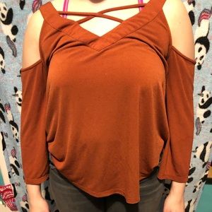 Off the shoulder shirt